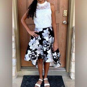 High- Low Girls formal dress